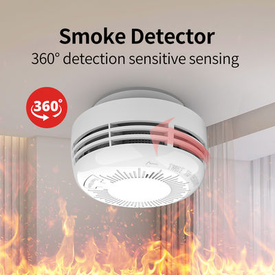 UL Wifi Smoke Detector Smoke Detector Fire Alarm Wireless Tuya Smoke Detector