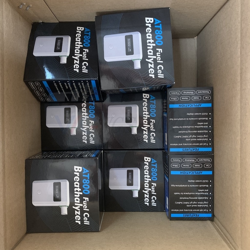 Japan OEM/ODM WG800 Driving Essentials Parking with Backlight Breathalyzer Gadget Digital Breath Alcohol Tester(WG800)
