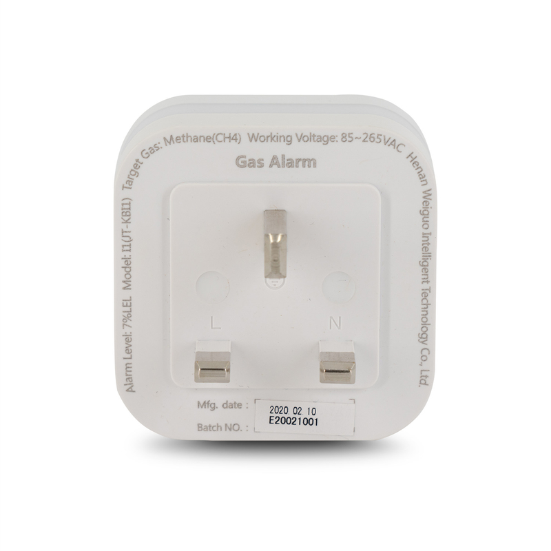 CH4 Methane LPG Propane Double Gas Alarm Detector For Home Security