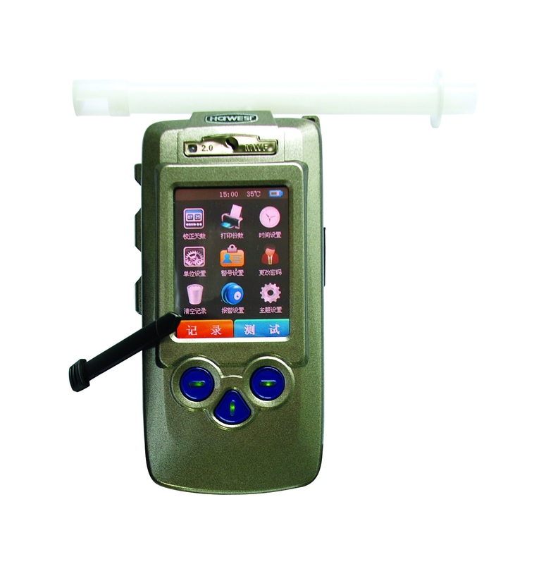 CE AT8900 Law Enforcement Alcohol Breath Analyser 32 Bit MCU Digital Alcoholmeter