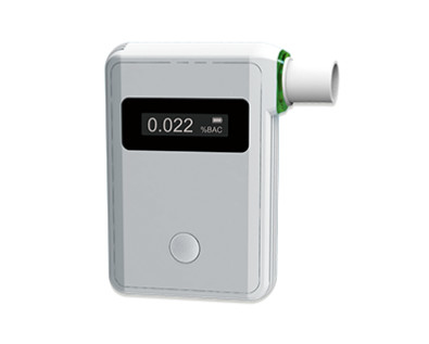 CE RoHS 0.25mg/L 0.50g/L Keychain Alcohol Tester Breathalyzer Lightweight