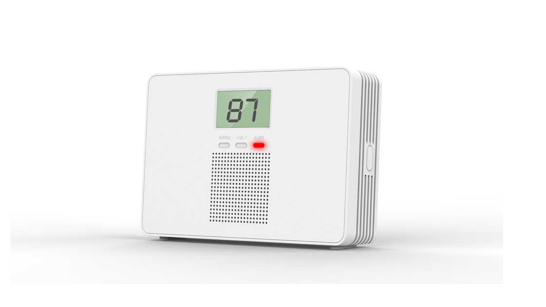 Garage Warehouse BSI EN50291 CO Alarm Detector Dia 124mm