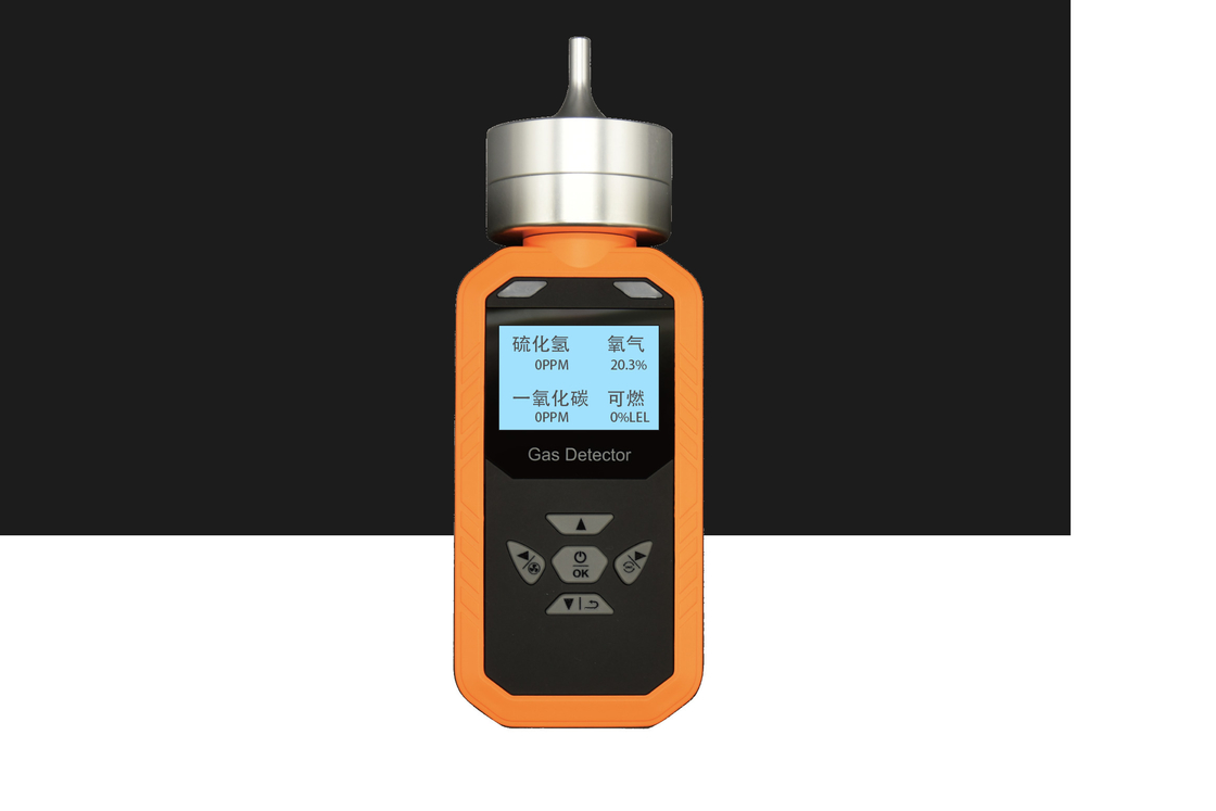 Multi Function 3000mAh Combustible EX Gas Detector Shock Resistance