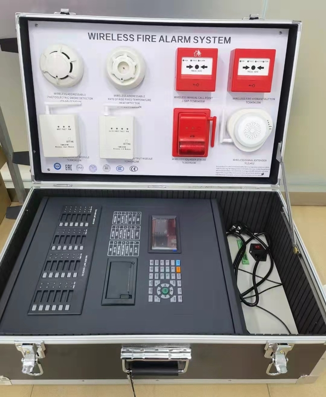 50mA Smart Wireless Fire Hydrant Button Industrial Fire Gas Detection System