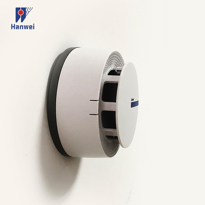 2400mAH Independent Photoelectric Fire Detector 85dB Portable Smoke Detector
