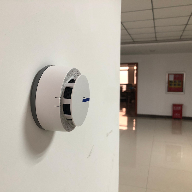 2400mAH Independent Photoelectric Fire Detector 85dB Portable Smoke Detector