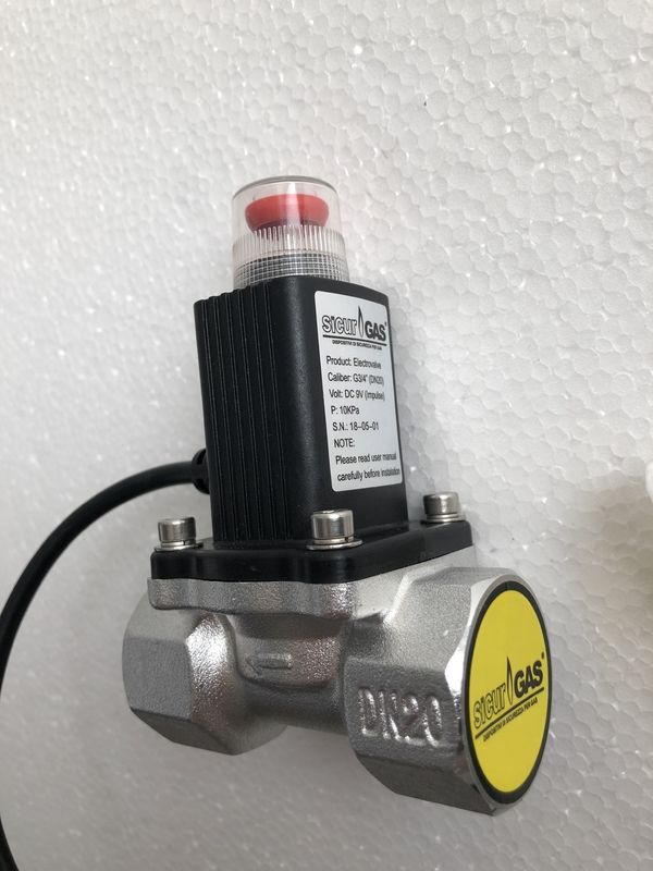 Pulse Kitchen Natural Gas Solenoid Valve Natural Gas Shut Off Valve For Bbq