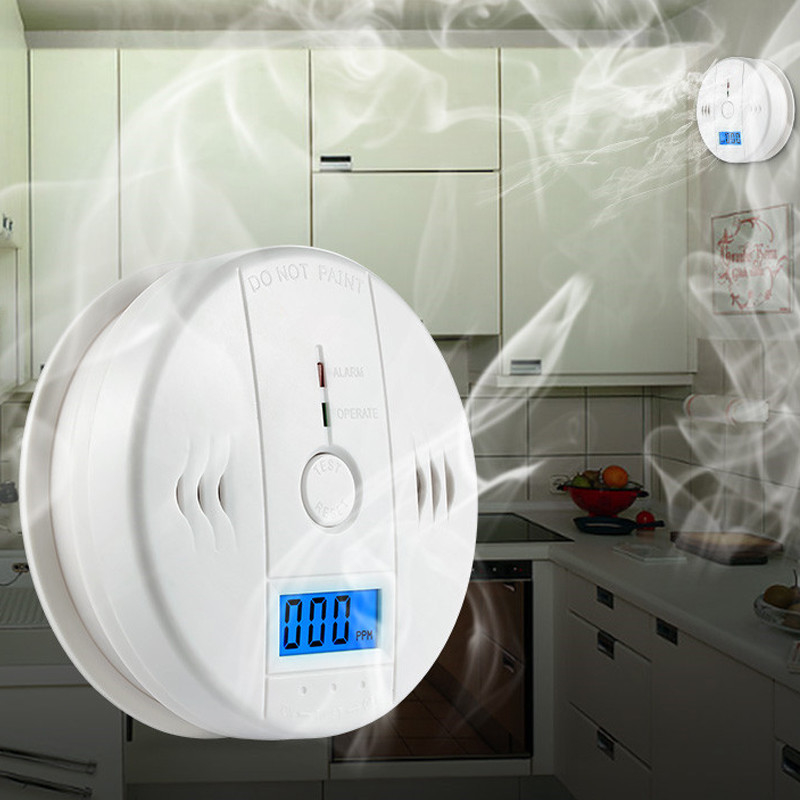 Digital 85db 75mA Low Level Carbon Monoxide Detector For School